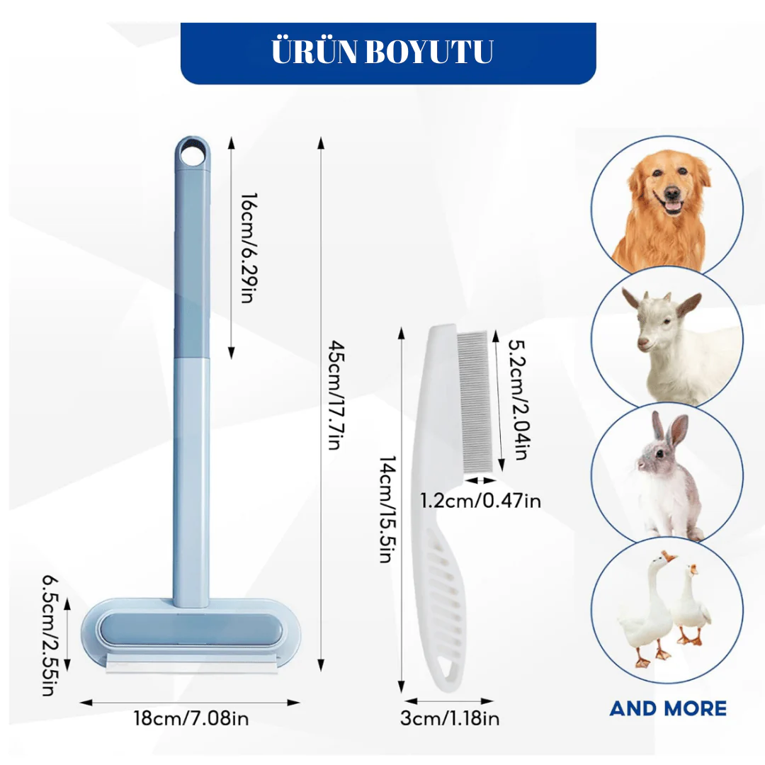 4'ü 1 Arada Tüy Toplayıcı